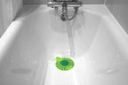 Bathtub Drain Stopper, Silicone Tub Stopper Plug, Universal Bath Drain Cover, Kids Tots Babies Gift (Green Football)
