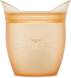 Zip Top Reusable 100% Silicone Baby + Kid Snack Containers- The only containers That Stand up, Stay Open and Zip Shut! No Lids! Made in The USA - Full Set of 4