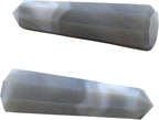 Amazing Gemstone Agate Crystal Towers ~ Natural Healing Crystal Point Obelisk for Reiki Healing and Crystal Grid (2 to 3 INCH)