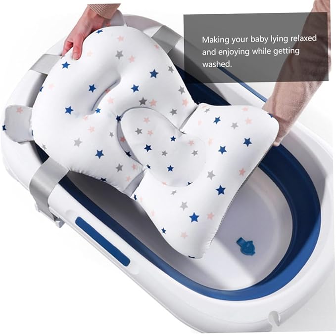 Bath Seat Newborn Bath Tub Seats for Babies Safe Comfortable Floating Pad
