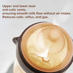 PPSU Natural Breast-Like Bottle with Nipple(3-7 Months),10oz，1pack