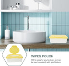 Baby Wipes Dispenser Baby Wips 3pcs Refillable Wipes s Holders s Tissue Cases Travel s(Random Color)