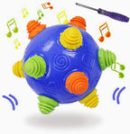Toddler's Music Dancing Shake Ball - Move, Crawl, Bounce, Sensory Learning for Kids and Babies, Fun Gift for Both Boys and Girls