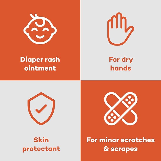 Dealmed A&D Ointment | Diaper Rash Cream for Baby with Vitamins A & D | Moisturizing Skin Protectant | Soothes and Nourishes | Healing Ointment for Dry and Cracked Skin (144 Packets/Box, Case of 6)