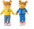 Plush Arthur The Aardvark Doll from PBS Show Arthur - Cute, Soft, Stuffed Plush Toy for Kids - 15 Inches (Nighttime Arthur)