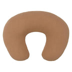 FUNUPUP Muslin Nursing Pillow Cover Compatible with Boppy Nursing Pillow, Soft Baby Nursing Covers for Breastfeeding Pillows for Boys Girls, Brown