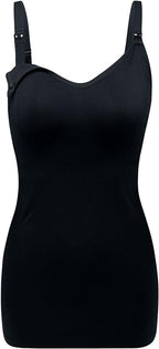 Womens Maternity Nursing Tank Cami for Breastfeeding with Adjustable Straps