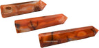 Amazing Gemstone Carnelian Crystal Towers ~ Natural Healing Crystal Point Obelisk for Reiki Healing and Crystal Grid (3 to 4 INCH)