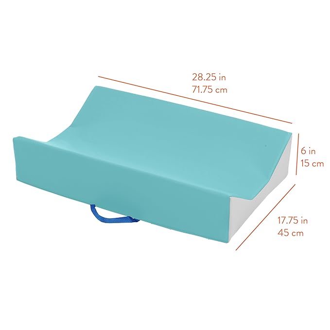 Contoured Changing Pad, Baby Essentials, Seafoam/Light Grey