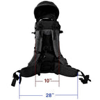 ClevrPlus Deluxe Adjustable Baby Carrier Outdoor Hiking Child Backpack Camping