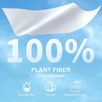 Dry Wipes - HAPPY BUM Baby Wipes, Large Baby Wipes, Wet and Dry Use, Unscented Tissues for Sensitive Skin (600 Count)