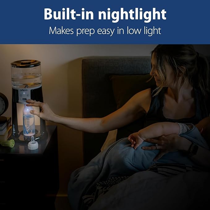 Dr. Brown's Insta-Prep Warm Water Dispenser with Baby Formula Dispenser, Pink