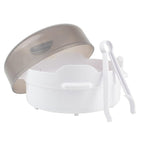 Dr. Brown's Microwave Steam Sterilizer for Baby Bottles, Nipples, Bottle Parts, Pacifiers, Teethers and Breast Pump Parts
