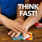 QUOKKA Family Games for Adults and Kids - Guess-in-Seconds Fun Slap Card Game for 2-6 Players - Hilarious Board Game for Family Night Ages 8+, Monster Challenges Halloween Party Edition