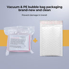 Rounded Edge Microscope Slides Kit, 50 Pcs Pre-Cleaned Blank Microscope Slides and 100 Pcs 22x22mm Square Coverslips Cover Glass for Monocular Binocular Trinocular Microscopes