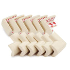 DYKESON Soft Corner Protector, Baby Safety Cushion, Corner Bumpers for Furniture, Corner Proofing for Baby, Corner Cushion, Table Edge Protector, Baby Proofing Edge, Corner Guards, 12 Pack, Beige