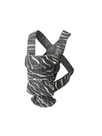 BabyBjörn Baby Carrier Mini, Anthracite/Landscape Print, Cotton | Newborn Carrier (7-25 lbs), Ergonomic, Easy-to-Use