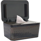 Wet Baby Wipes Dispenser - Large Capacity Wipe Holder Seal-Designed Dust-Proof Wet Wipes Container Keep Diaper Wipes Fresh