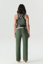 Ergonomic Baby Carrier for Newborns to Toddlers (7-35 lbs) with Adjustable Straps and Belt Bag – Comfortable, Versatile, and Stylish Babywearing Solution