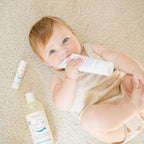 Flanders Baby Gift Set - Includes Flanders Buttocks Ointment, Healing Balm Stick, 3-in-1 Bubble Bath Shampoo & Wash, Gift Bag with Drawstring