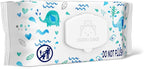 Amazon Brand - Mama Bear 99% Water Baby Wipes, Hypoallergenic, Fragrance Free, 72 Count