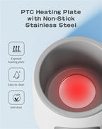 Bottle Warmer,Fast Baby Milk Warmer with Timer,Accurate Temperature to Preserve Fullest Nutrients in Breast Milk, with Defrost, Sterili-zing, Keep, Heat Baby Food Jars Function