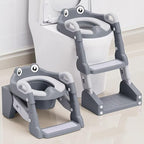 Potty Training Seat, Toddler Potty Training Toilet, Upgrade 2 In 1 Toddler Toilet Seat with Steps Stool Splash Guard and Anti-Slip Pad Soft Cushion, Potty Seats for Toddlers Baby Kids