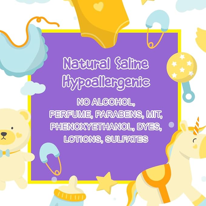 HAPPY BUM - 90 Count Baby Wipes, Unscented, 7.4 x 7.2 Inch, Moist and Refreshing, Multi-Purpose Use, Ideal for Travel (3 Packs of 30)