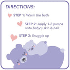 Jergens Baby Calming Head to Toe Liquid Baby Wash, Body Wash and Shampoo, Tear Free, 20 Fl Oz