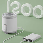 Baby Bottle Shaker, Electric Baby Bottle Mixer Formula Mixer Dispensers with Multi Speed Adjustment High Efficient Baby Automatic Shaker for 53‑75mm Bottles