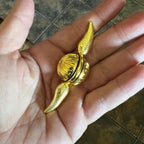 LanCipal Magic Orb Hand Finger Spinner, Gold Fidget Spinner Stress Relief Anti Anxiety Desk Decoration Toy Party Favors for Adults (Gold)