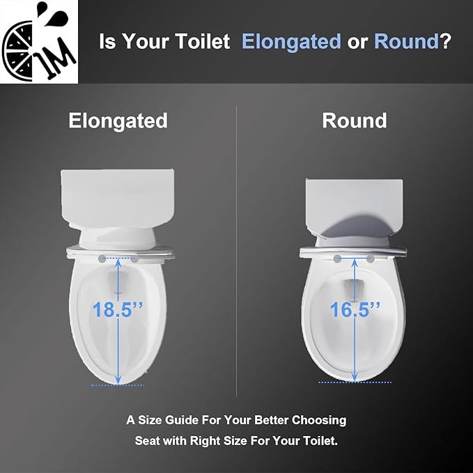 Round Toilet Seat with Toddler Seat Built In, 3X Slow Close FOR BOTH TODDLER & ADULT Seats, Potty Training Toilet Seat, No Wiggle and Easy to Install, Detachable Toddler Seat, White (2Pcs Pack)