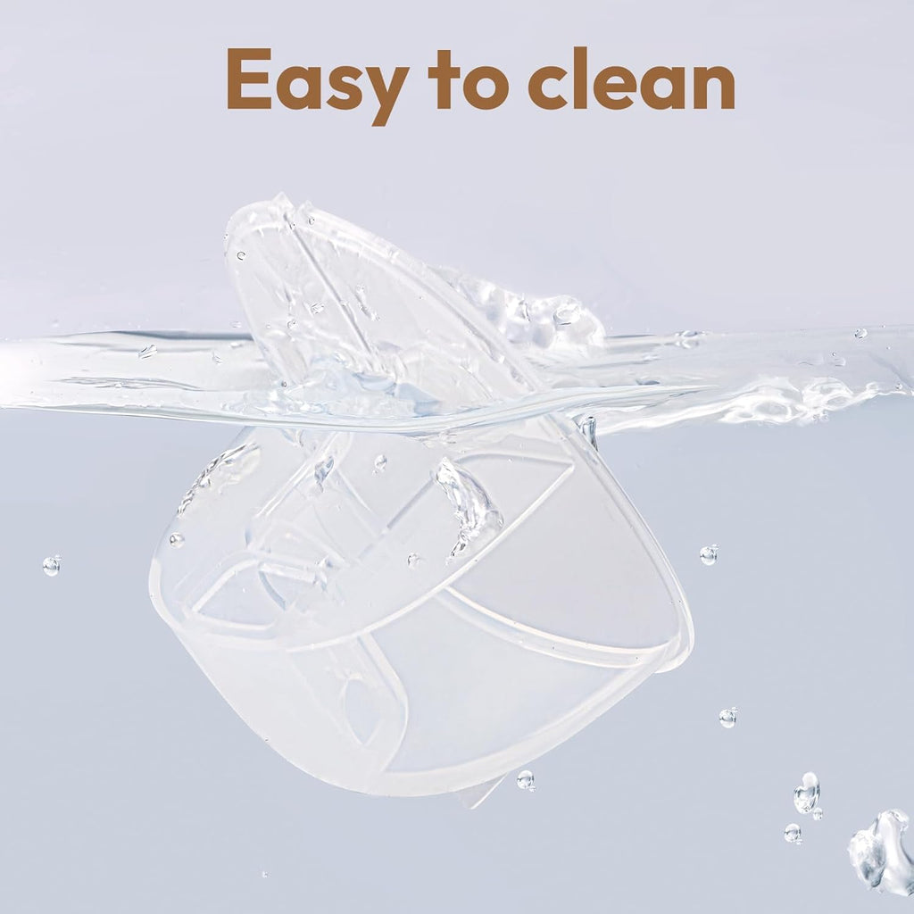 NCVI Replacement Milk Collector Cup Compatible with NCVI Wearable Breast Pump 8111/8131, Breast Pump Accessories, 24mm Flange, 1 PC