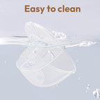 NCVI Replacement Milk Collector Cup Compatible with NCVI Wearable Breast Pump 8111/8131, Breast Pump Accessories, 24mm Flange, 1 PC