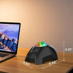 Rossetta Star Projector, Galaxy Projector for Bedroom, LED Night Light Aurora Projector with Bluetooth Speaker, White Noise, Timer and Remote, Room Decor, Gifts for Kids, Adults, Christmas, Birthday