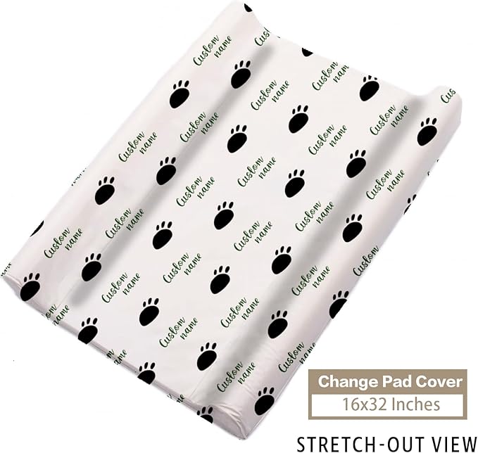 Personalized Baby Crib Bedding Set, Custom Name Bear Road Roller Theme Nursery Bedding Set 3 Pcs, Baby Blanket Fitted Crib Sheet Changing Pad Cover, Personalized Nursery Decor Gift for Newborns Boys