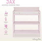 Dream On Me Jax Universal Changing Table, Blush Pink , 34x20x40 Inch (Pack of 1)
