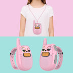 Walkie Talkies for Kids Rechargeable, Toys for 3+ Years Old Kids Walkie Talkies Rechargeable, Up to 2 Mile 2 Way Radio Birthday Toys for Girls And Boys, Pink