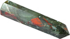 Amazing Gemstone African Bloodstone Crystal Towers ~ Natural Healing Crystal Point Obelisk for Reiki Healing and Crystal Grid (3- Inch)