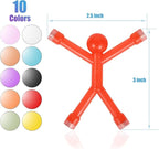 5 Pcs Magnetic Toy, Colorful Magnets for Kids, Flexible Magnet Toys for Decoration and Fun, Kids Travel Toys