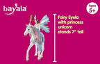 Schleich Bayala - 3 PC Fairy Toys Set - Eyela and Unicorn Figure Playset - Cute Fairy Doll and Fantasy Figurines for Girls and Boys - Magical Toys for Pretend, Imaginative Play - Kids Ages 5+ | 70569