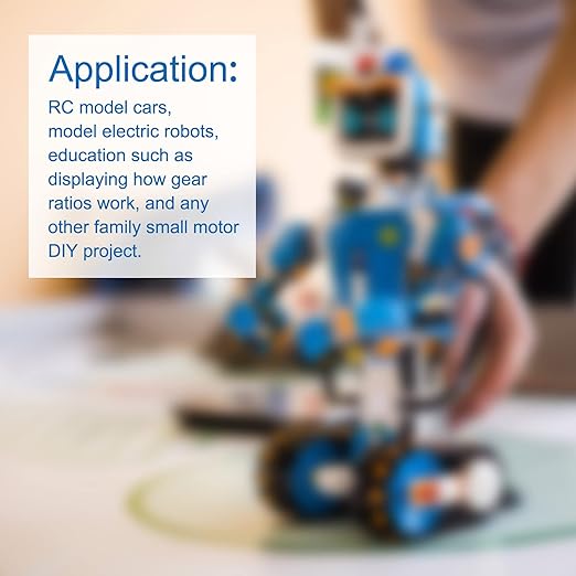 DMiotech 20 Pack 30 Teeth Plastic Gears Model 30102B Reduction Gear Plastic Worm Gears for DIY Cars, Robots, Model Making