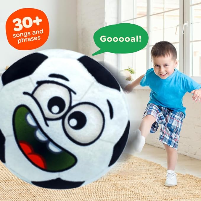 Move2Play, Hilariously Interactive Toy with Music & Sound Effects | Birthday Gift for Boy & Girl | Ball for Toddler & Baby | 6, 12, 18+ Months | 1, 2, 3+ Year Old