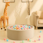 GOGOSO Ball Pits Balls for Toddlers Pack of 50 100 200 Plastics Shape Ball Non-Phthalate Non-BPA Non-Toxic 2.2-Inch Crush Proof Play Balls