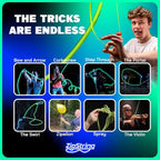 Luma - The Patented Glow-in-The-Dark Toy That Flies a Loop of String, Creates Endless Shapes and Tricks Built-in LED for Glowing Fun. Perfect STEM Gift for Kids & Adults. Wonderment Awaits
