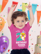 Baby Shark 2nd Birthday Shirt - Toddler Outfit for 2 Year Old Boy or Girl - Cute Kids Party Tee