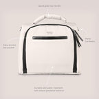 JuJuBe x Witney Carson - New Insulated Bottle Bag, Breastmilk Storage Bag for Baby Bottles, Waterproof Travel Lunch Bag or Cooler Bag for Nursing, Milk, Food, Snacks, Cloud, Mothers Day Gift