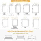 BABY JOY Bed Rail for Toddlers, 57’’ Extra Long, Height Adjustable & Folding Baby Bed Rail Guard w/Breathable Mesh & Double Safety Child Lock for Kids Twin Double Full Size Queen King Mattress (Gray)