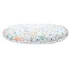 Pello Multi-use Luxe -Toddler Floor Pillow/Play Mat/Lounger (White Floral)