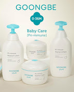 Pri-mmune Shampoo & Bath - Korean Baby Wash - Hypoallergenic Head to Toe Cleanser - Paraben-Free Formula For Sensitive Hair & Skin, 11.8 fl.oz.